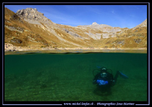 This week-end High Altitude Lake Diving... with beautiful... by Michel Lonfat 